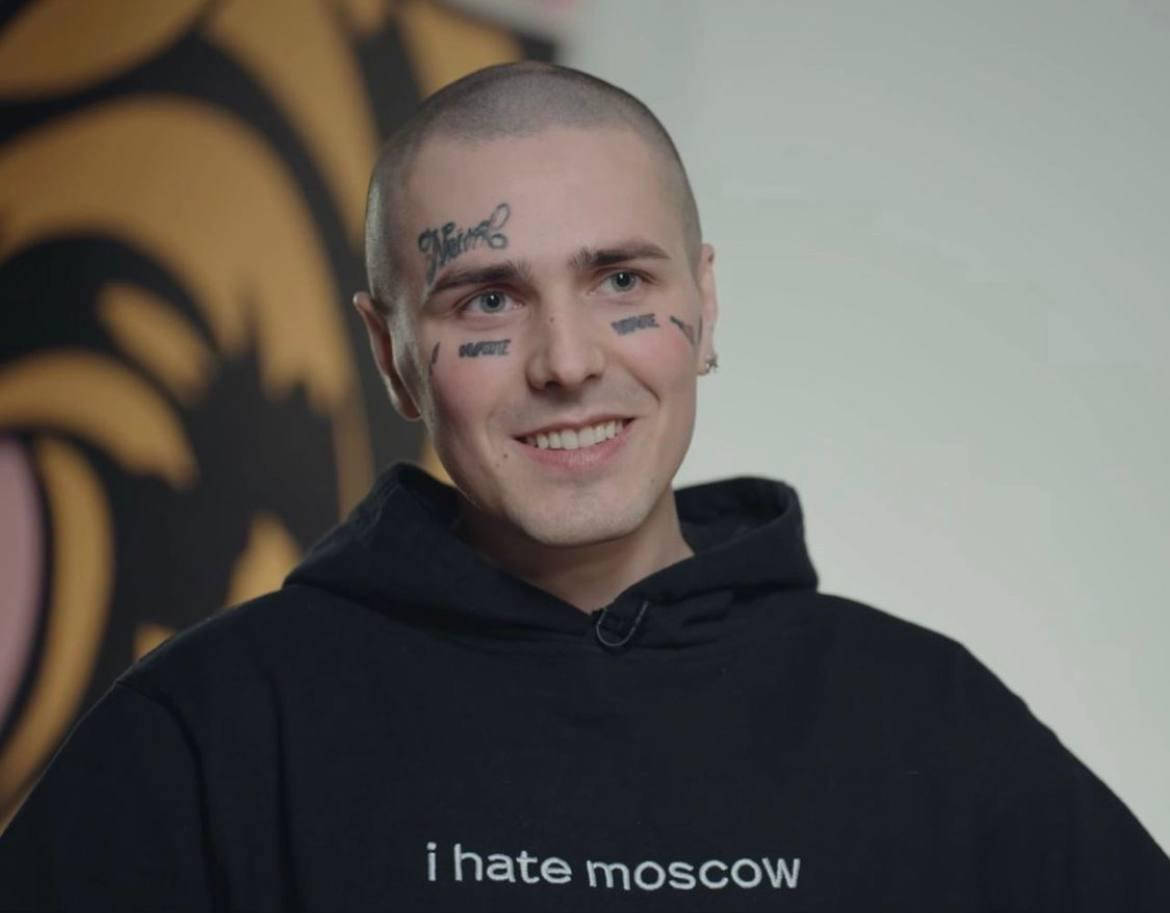 

Толстовка \ худи I HATE MOSCOW (Худи как у Face на интервью Дудя ) L, Черный