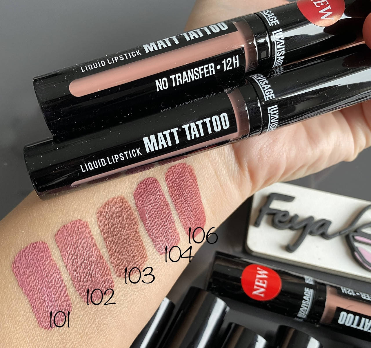

Жидкая губная помада Luxvisage MATT TATTOO No transfer 12H