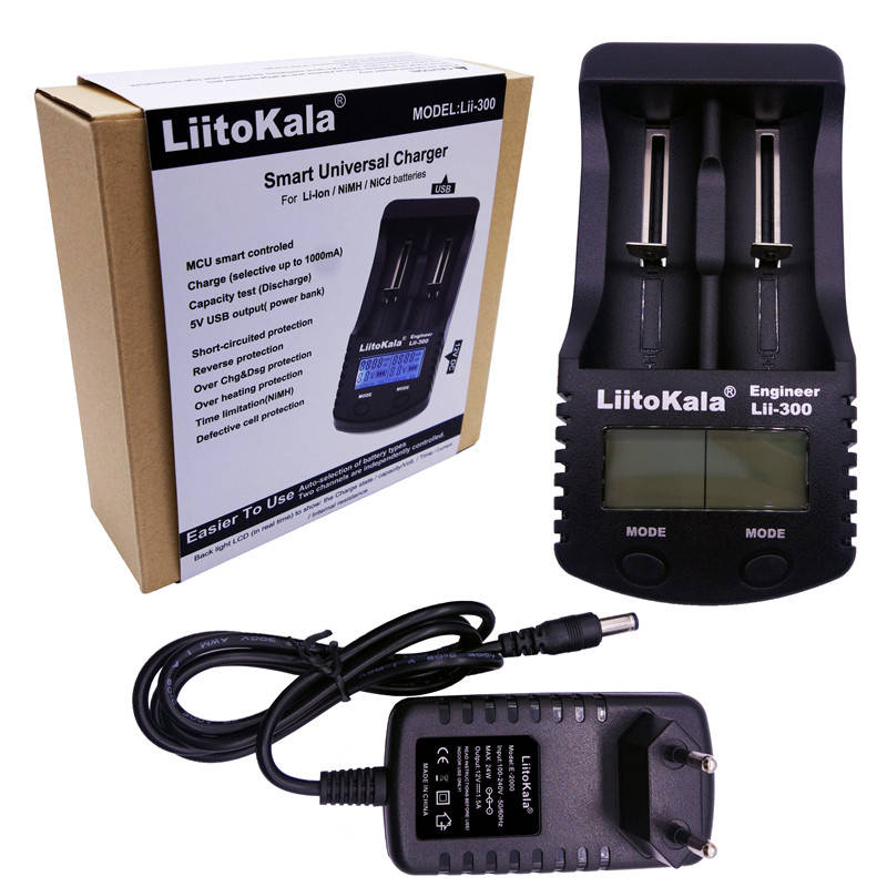 

Зарядное устройство LiitoKala lii 300