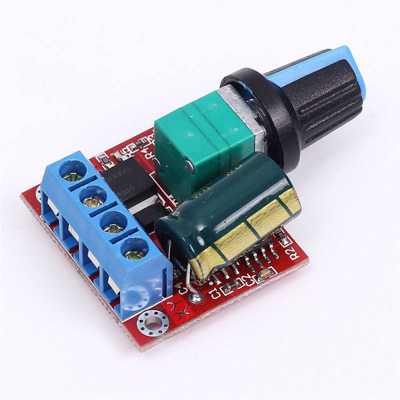 

ШИМ регулятор оборотов двигателя постоянного тока PWM DC 4,5-35В 5А