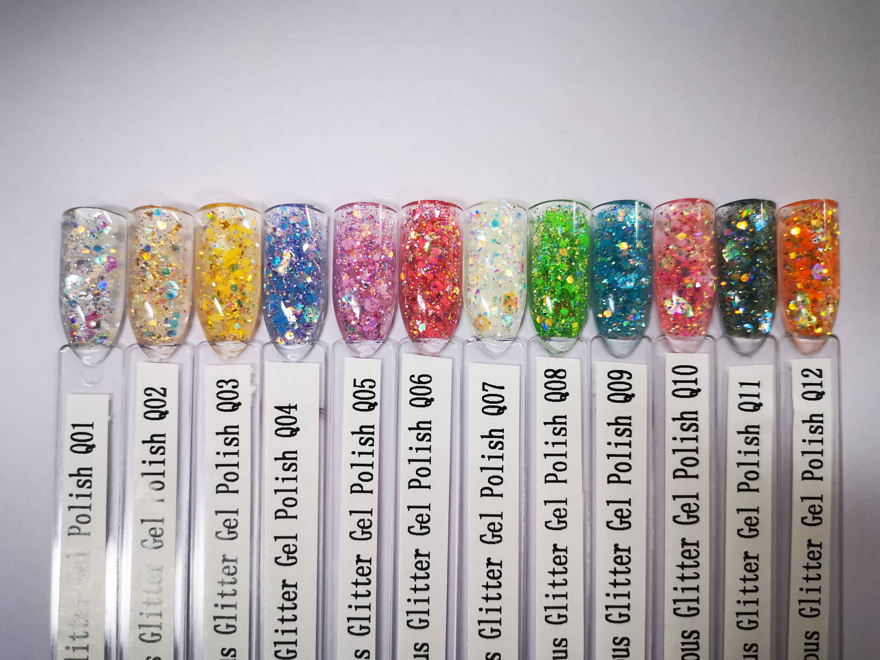 

Глиттер гель что светится в темноте, 5 гр, Luminous Glitter Gel 01