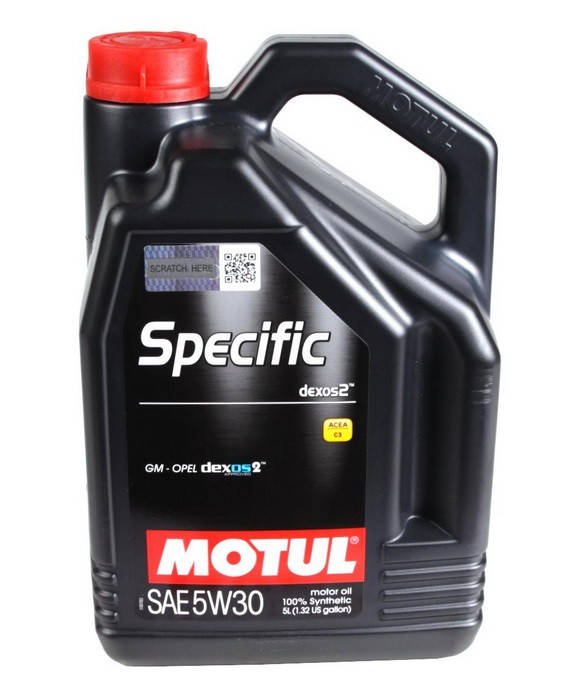 

Моторное масло Motul 5W-30 Specific (Dexos 2) 5л