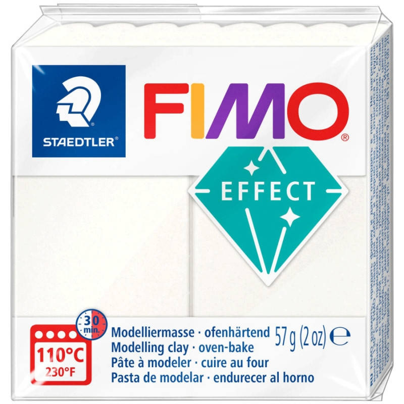 

Пластика Fimo Effect 57г перламутровая металлик (4006608811037)