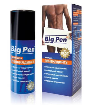 

Крем для увеличения члена "BIG PEN", 20 мл.