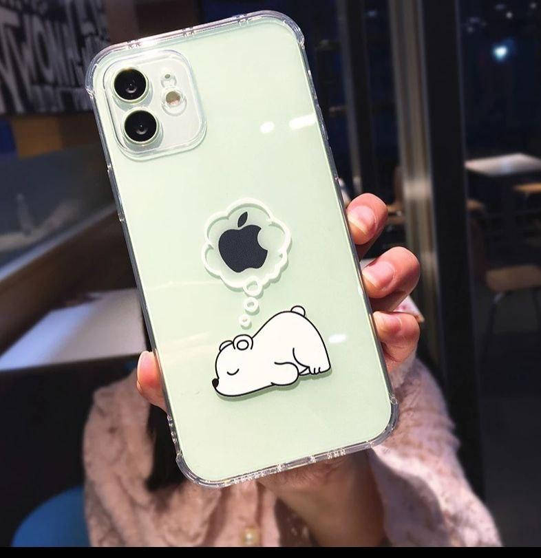 

Силиконовый чехол на iPhone 11 Pro, Прозрачный