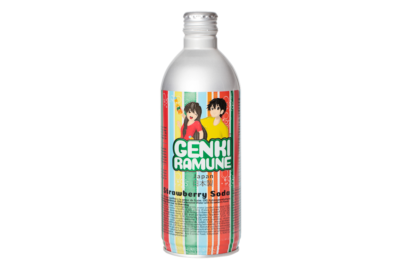 

Напій полуничний GENKI RAMUNE 500 мл