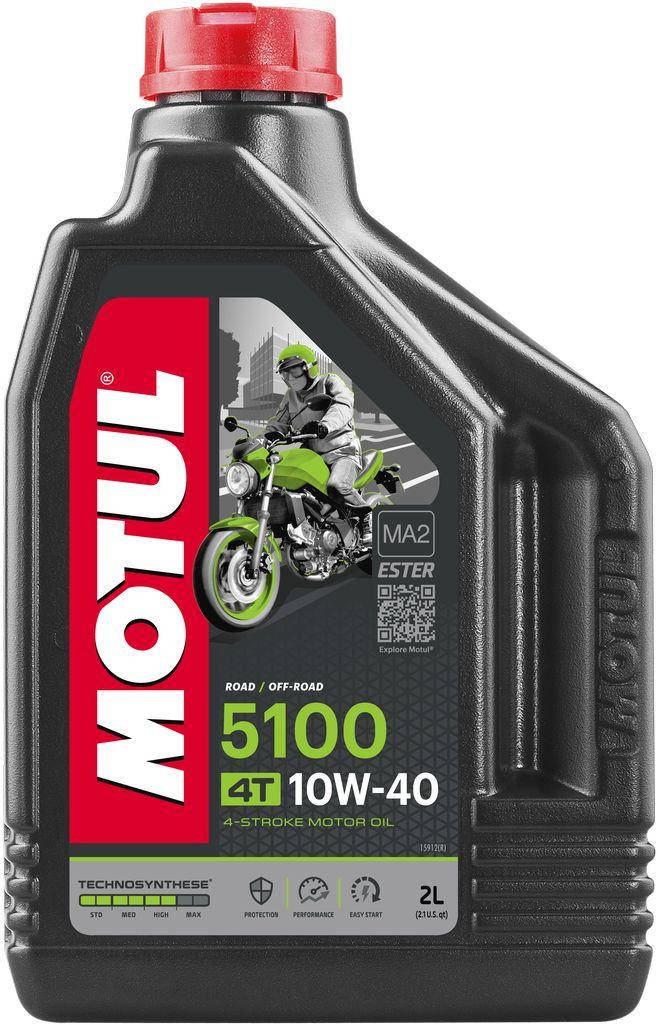 

Моторное масло MOTUL 5100 4T SAE 10W40 (2L) /836521