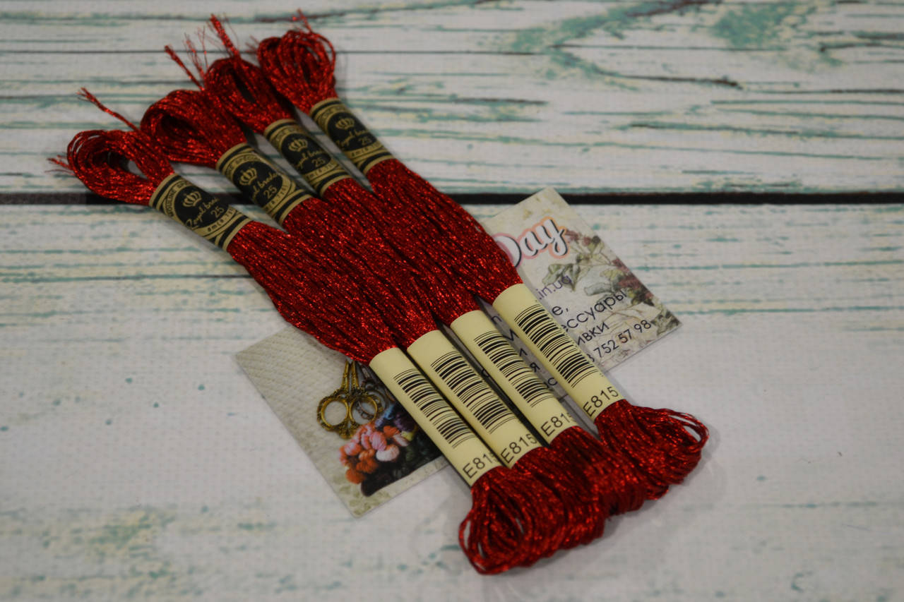 

Мулине Royal Broderie металлик (люрекс), цвет №Е815