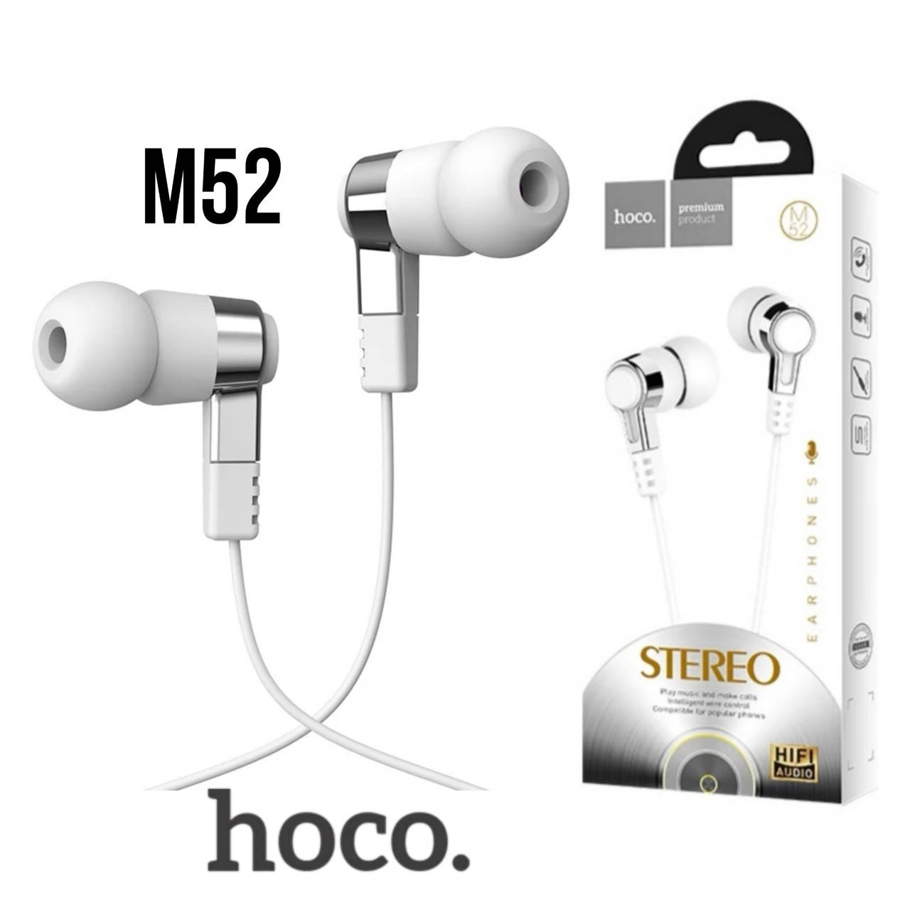 

Наушники Hoco M52 White, Белый