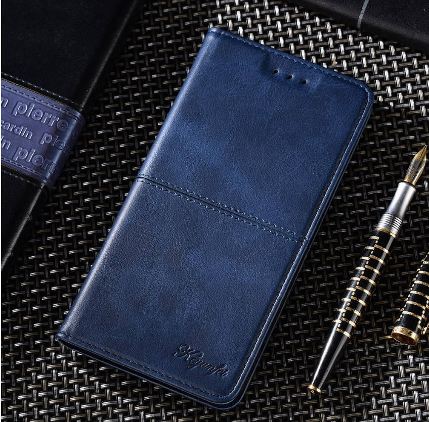 

Чехол-книжка Keyunfei для Meizu M6 note Синий