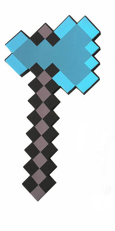 

Алмазный топор Minecraft майнкрафт 40 см 00293