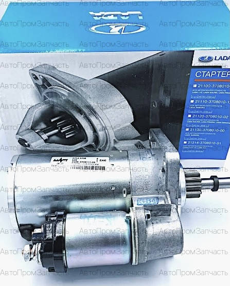 

Стартер редукторный ВАЗ 2108, 2109, 2113, 2114, 2115 КАТЭК АвтоВАЗ (5712.3708)