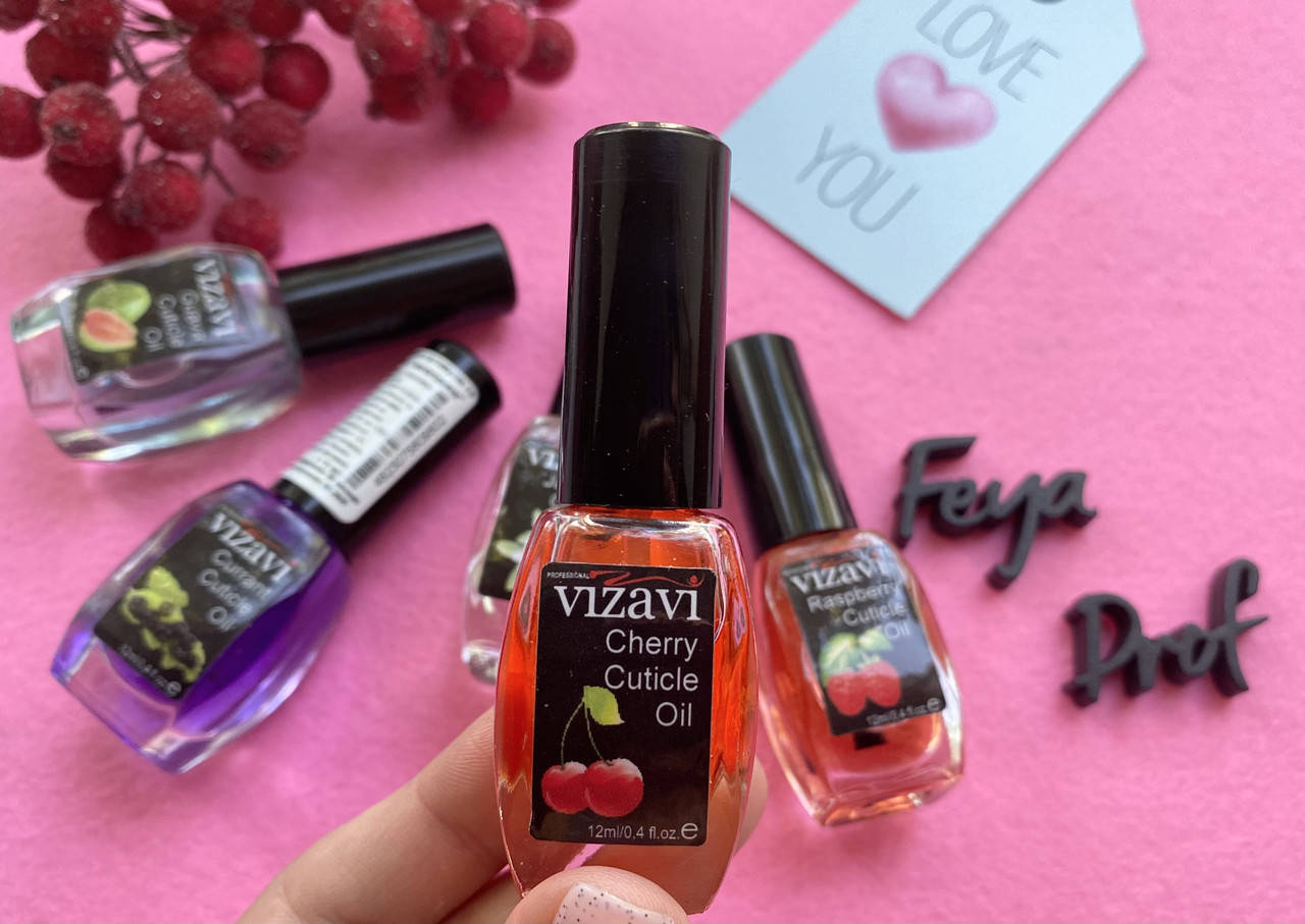 

Масло для кутикулы Vizavi 12мл Вишня