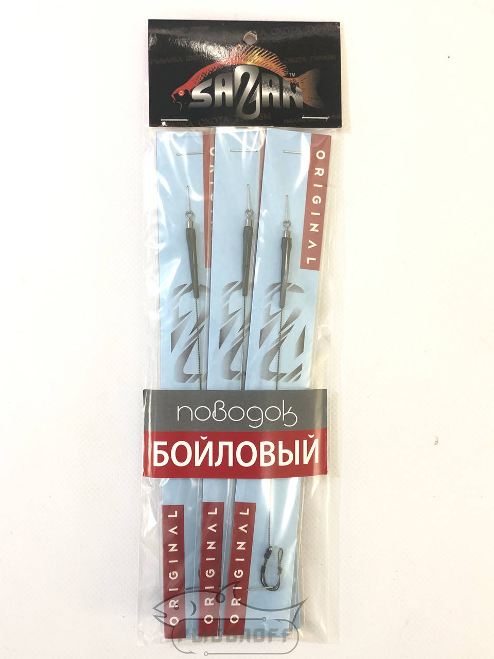 

Поводок бойловый Sazan №8 15кг