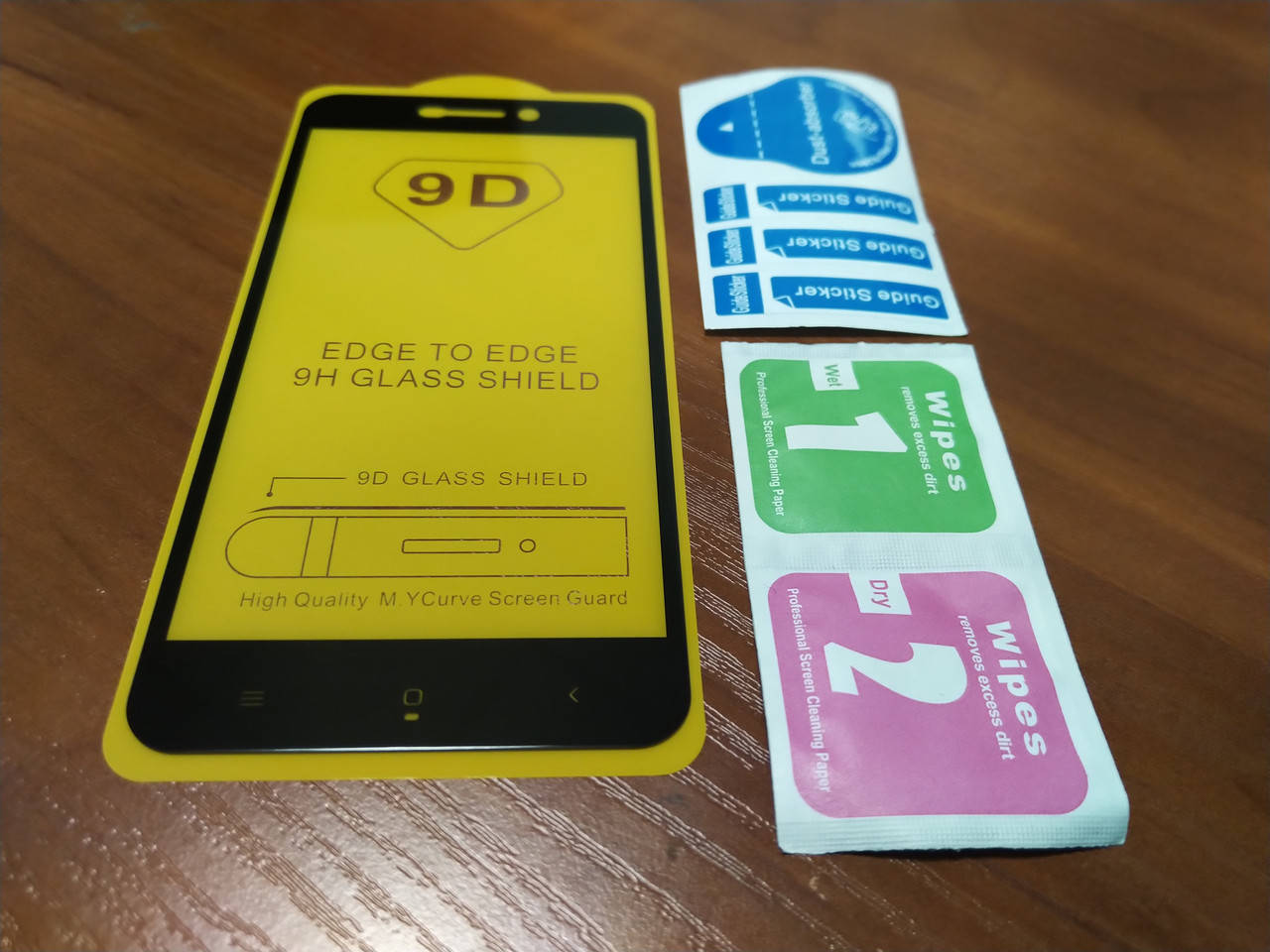 

Защитное стекло 9D FullGlue для Xiaomi Redmi 4X Black, Черный