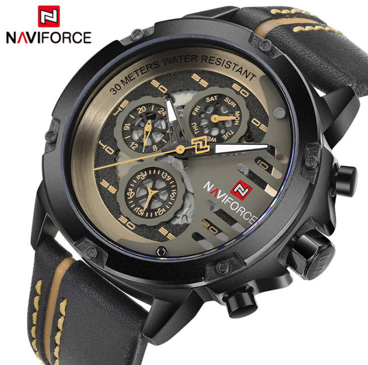 

Мужские наручные часы Naviforce Libre (№9110)/ ГАРАНТИЯ 12 месяцев, Чоловічий годинник