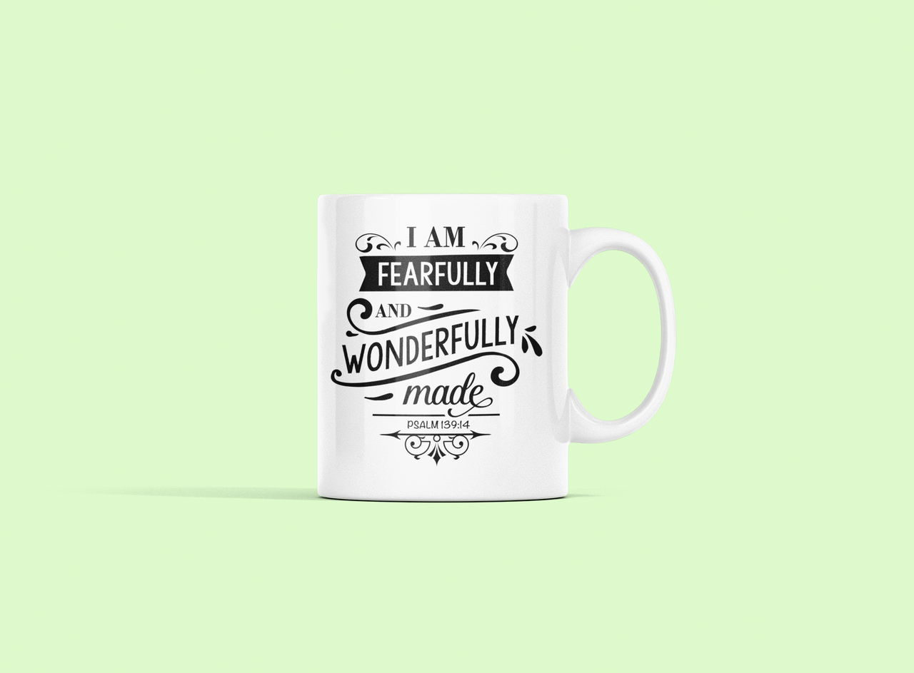 

Чашка «I am wonderfully made»
