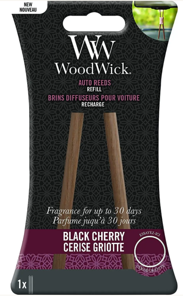 

Ароматизатор в машину (картридж сменный) Woodwick Black Cherry 20г