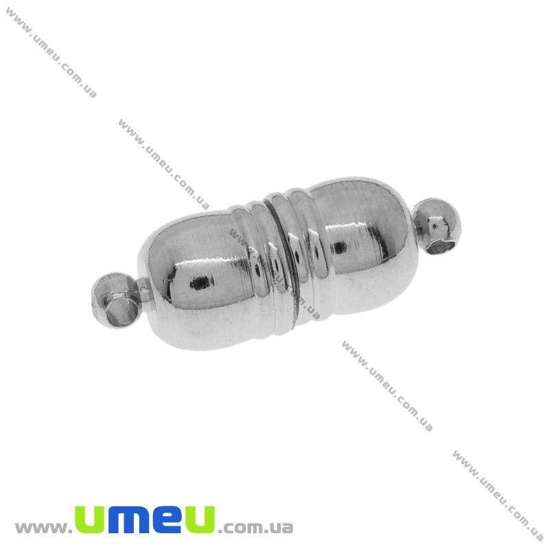 

Замок магнитный, 22х8 мм, Темное серебро, 1 шт (ZAM-032293)