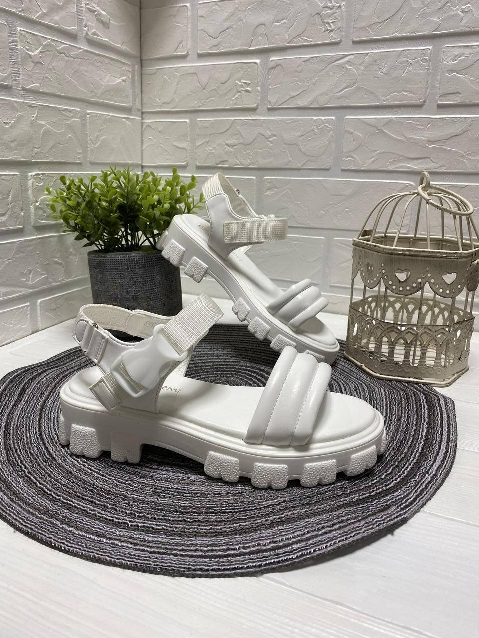 

Белые стильные босоножки для девочек подростковые р.31-36!!! ТМ Doremi 36, Белый