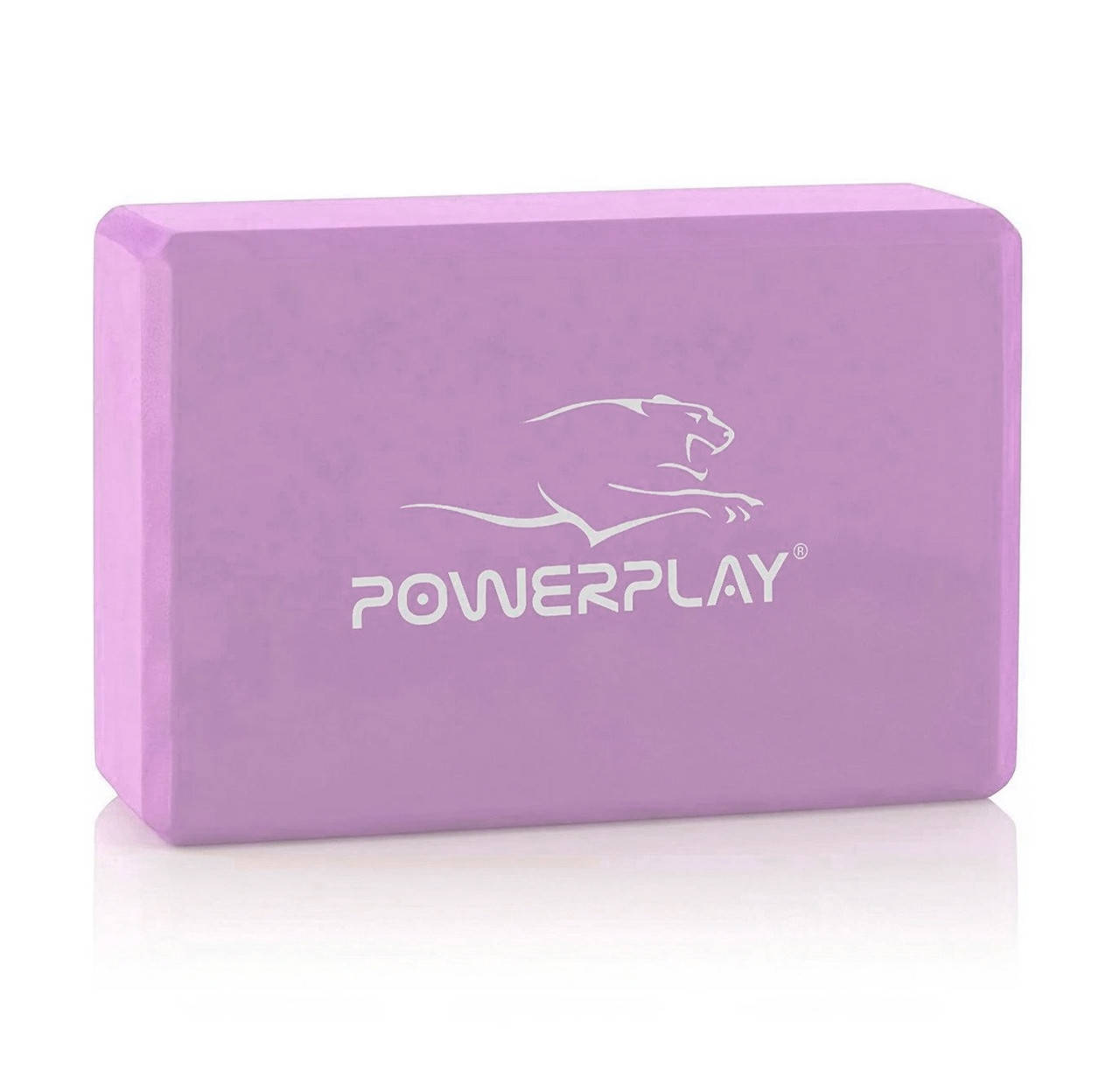 

Блок для йоги PowerPlay 4006 Yoga Brick Фіолетовий