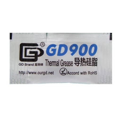 

10x Термопаста GD900 0.5г, пакетик, термо паста