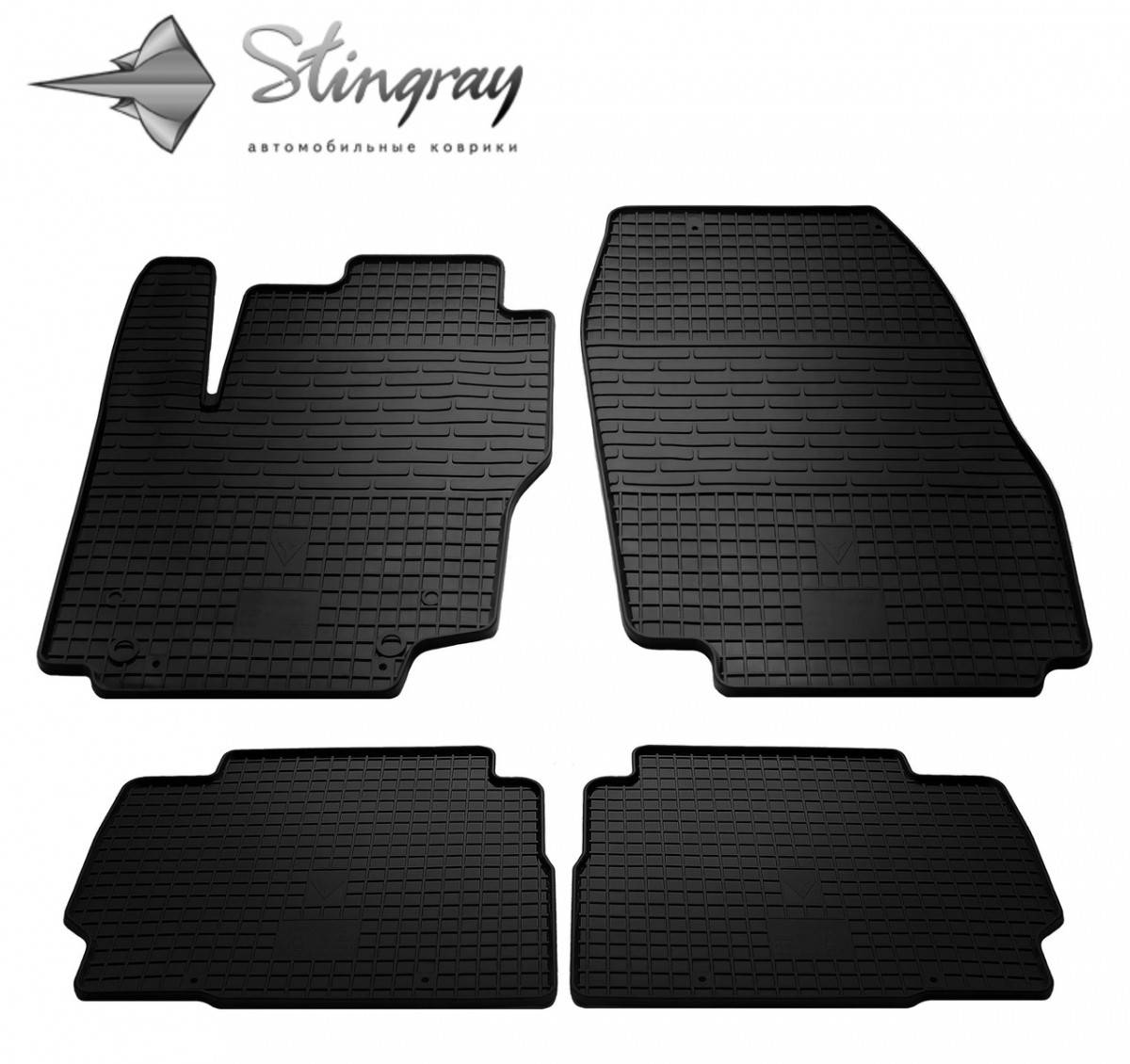 

Коврики в авто (4 шт) на FORD Mondeo IV (2007-2014), Черный