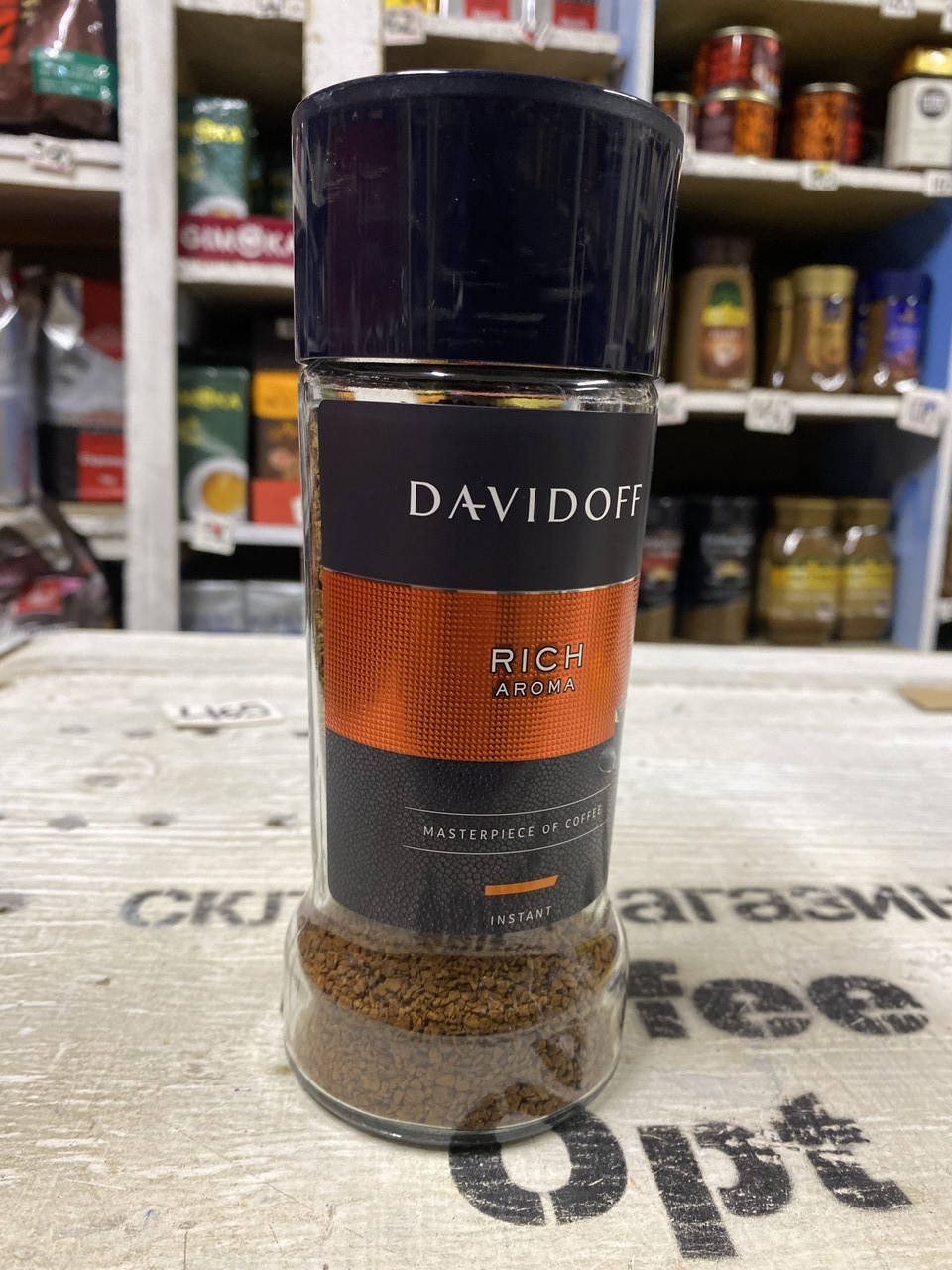 

Растворимый кофе Davidoff Cafe Rich Aroma в стеклянной банке 100 г