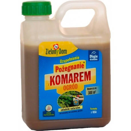 

Прощай комар концентрат для сада и огорода запаска 950 мл Zielony Dom Польша