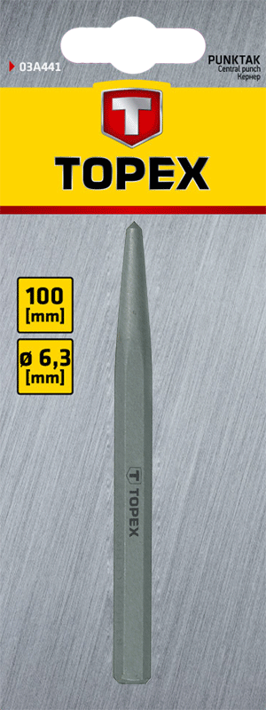 

Кернер 6.3 х 100 мм, 03A441, Topex