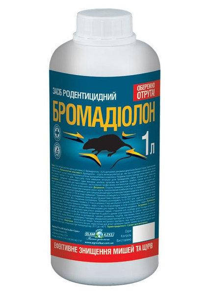 

Родентицид Бромадиолон 0,25% 1 л OLKAR Олкар Украина