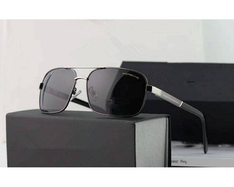 

Солнцезащитные очки в стиле Porsche Design c поляризацией (p-8766) silver
