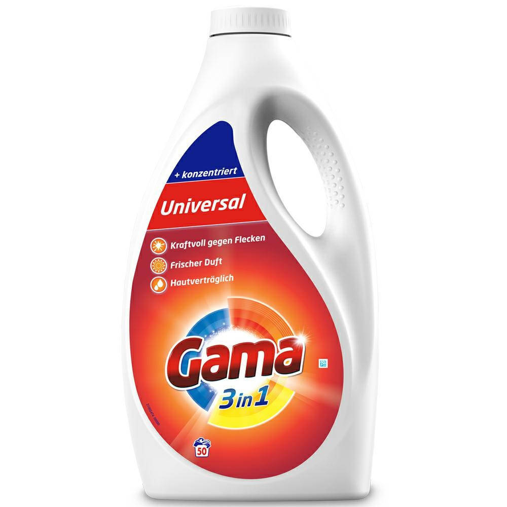 

Гель для стирки универсальный Gama 8435495818717 2.5 л