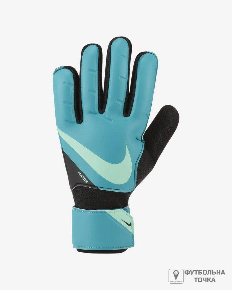 

Вратарские перчатки Nike Goalkeeper Match CQ7799-356 (CQ7799-356). Футбольные перчатки для вратарей.