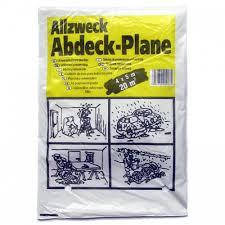 

Пленка защитная 4*5 м, 7 мкм Allzweck abdeck-plane, Белый