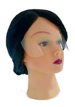 

Маска козырек (экран) для защиты лица парикмахерская 25 шт, Прозрачный