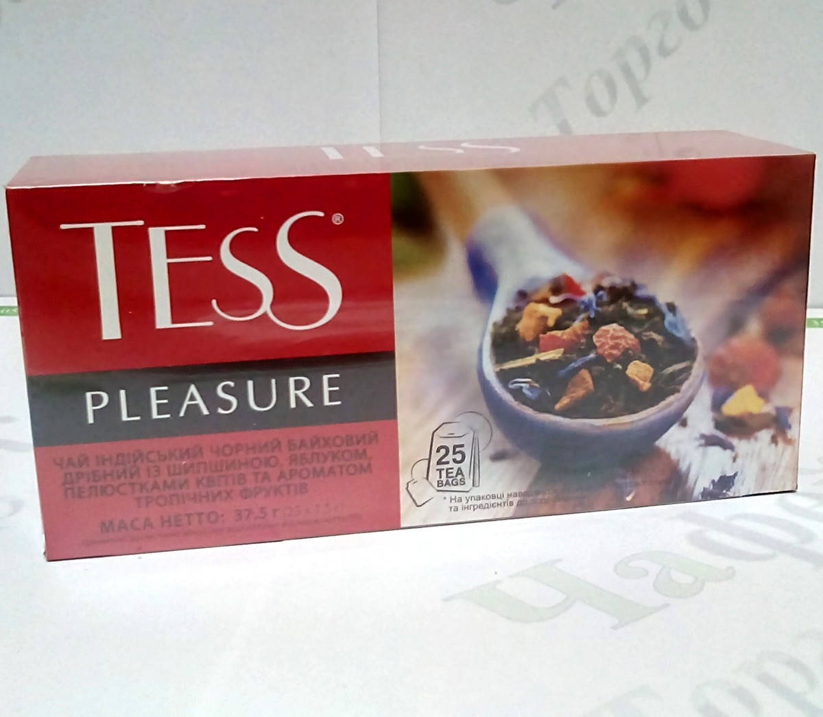 

Чай TESS Pleasure Плэжа черн. 25*1,5г (24)