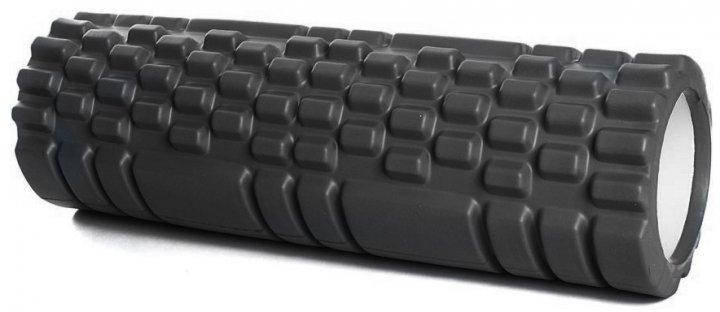 

Массажный ролик Wealis Grid Roller 30 см черный (роллер, валик, цилиндр) (WS-GR30-8)