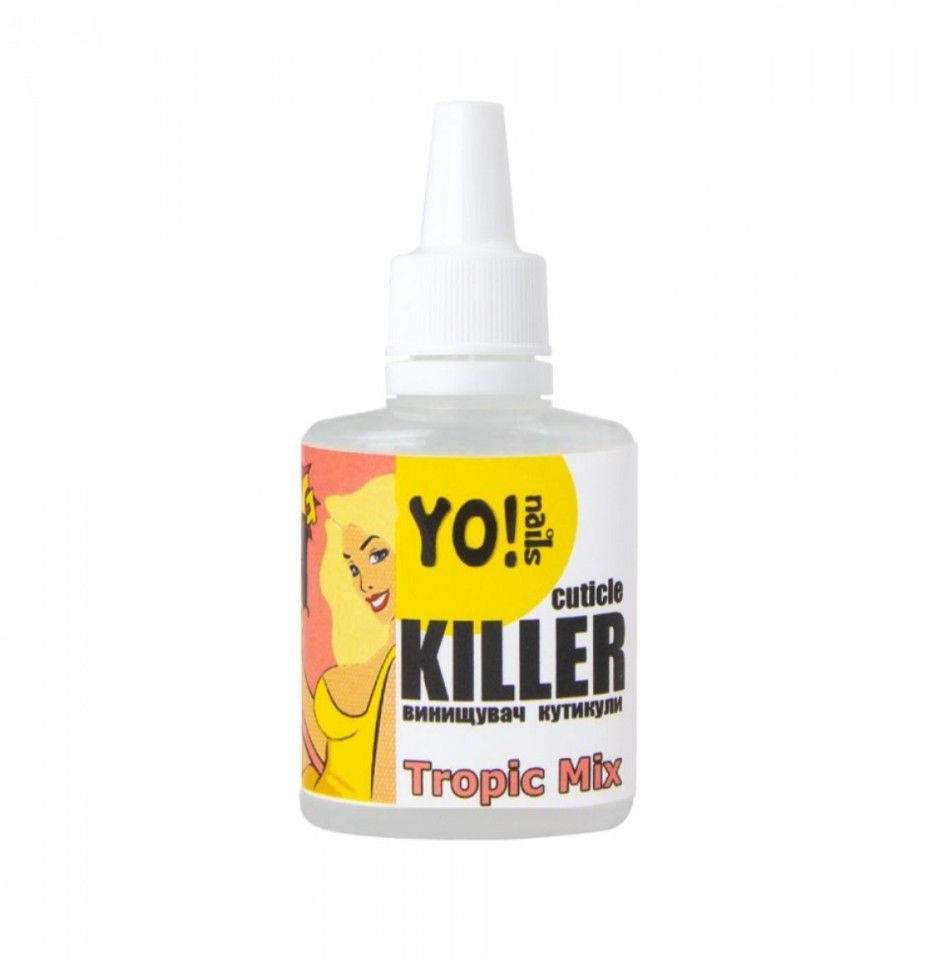 

Ремувер для удаления кутикулы Yo!Nails Сuticle Killer Tropic Mix, 30 мл