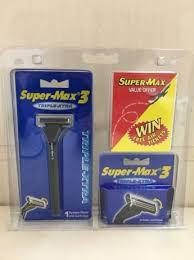 

СТАНОК для бритья "Super Max-3" (1+2 картриджа)