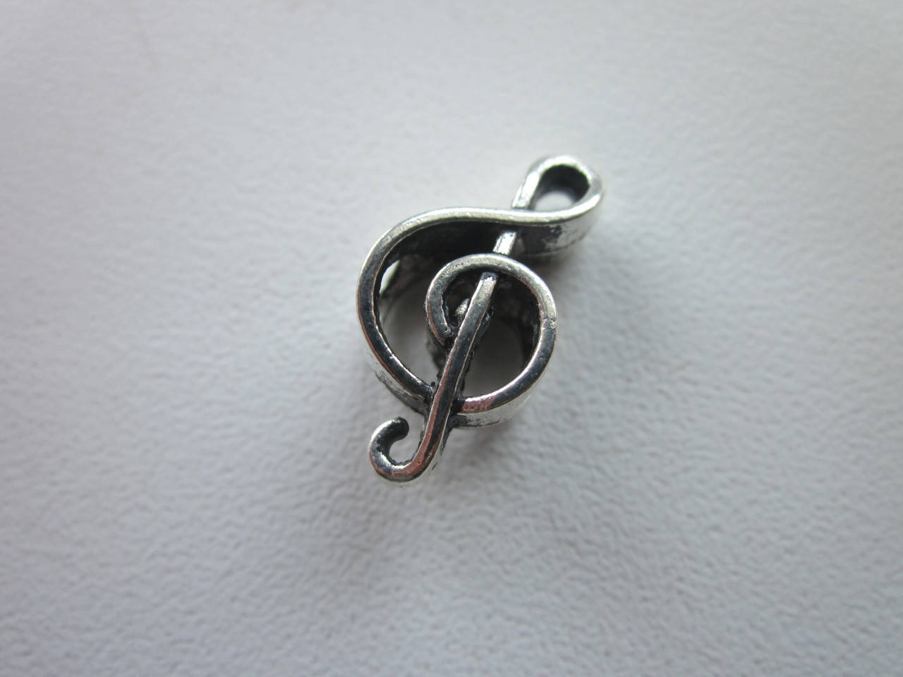 

Бусина металлическая ("никель")