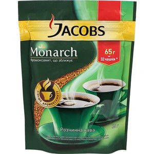 

Кофе растворимый Якобс Монарх, 65г