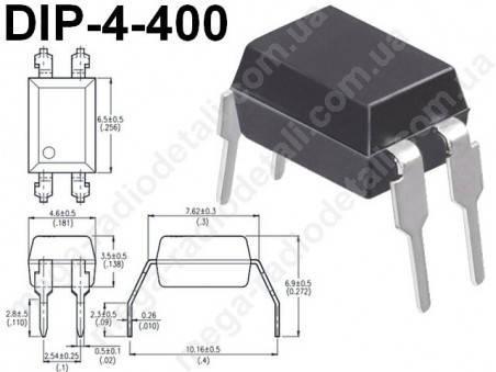 

Мікросхема PC817 DIP-4
