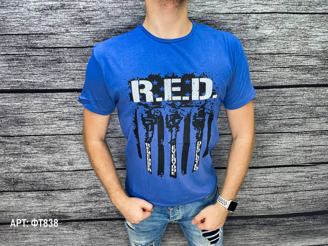 

Мужская футболка. Размеры: M, L, XL, 2XL (маломерят на размер)