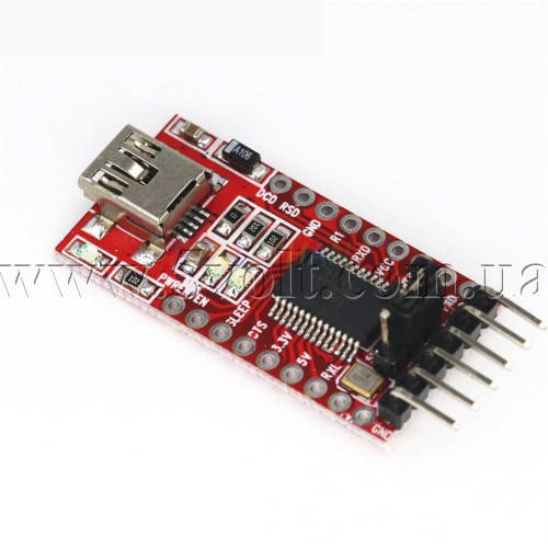

USB to TTL-UART конвертер на FT232RL FTDI