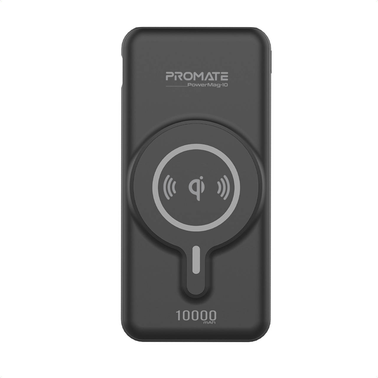 

УМБ Promate PowerMag-10 10000 mAh, MagSafe, USB-C PD и USB-А QC3 Black