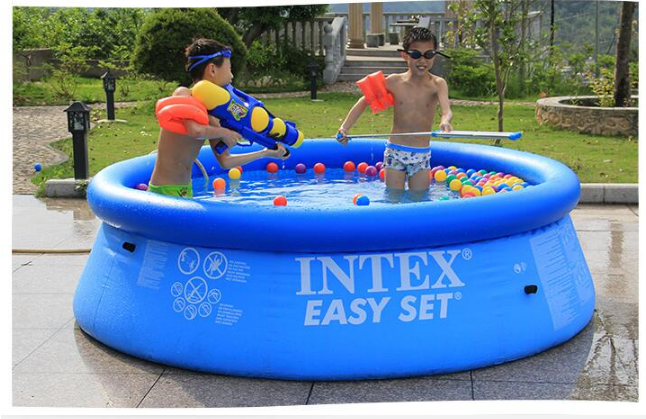 

Надувной бассейн intex 28120 (305x76см) 56920, Синий