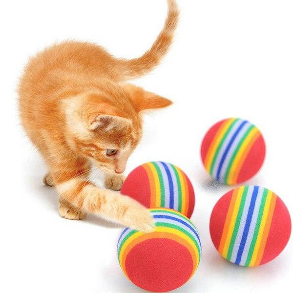 

Игрушка для кошек «Мяч», 3,5 см