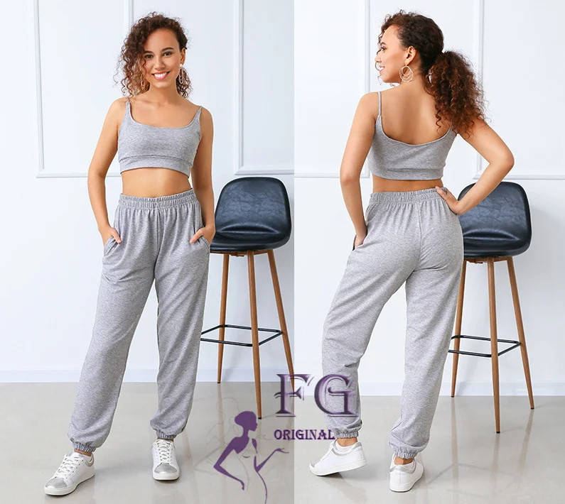 

Спортивный костюм двойка "Slim Body" Серый, 46/48