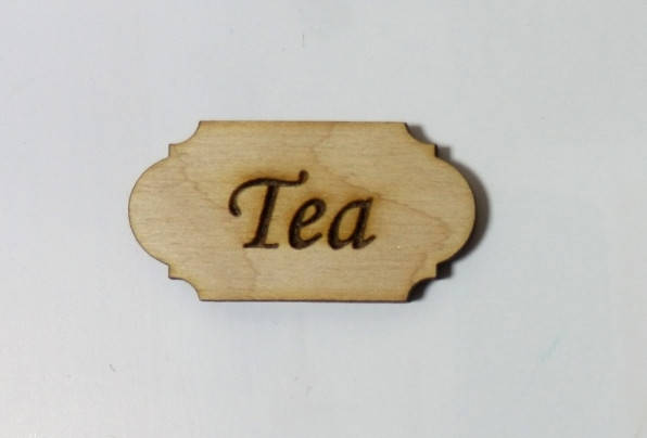 

Шильда (накладка) "Tea", 5см